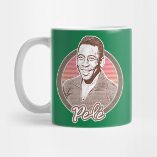 Pelé /// Retro Style Fan Art Design Mug